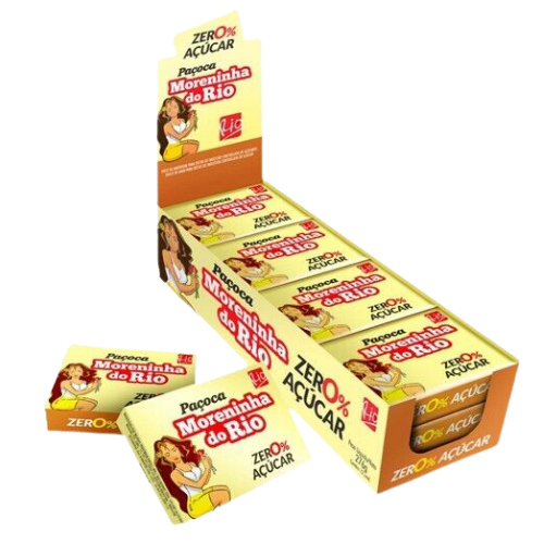 Paçoca Diet Moreninha do Rio 276g - Chocolates e Guloseimas, Diet/Ligth brasileiro Mercadim