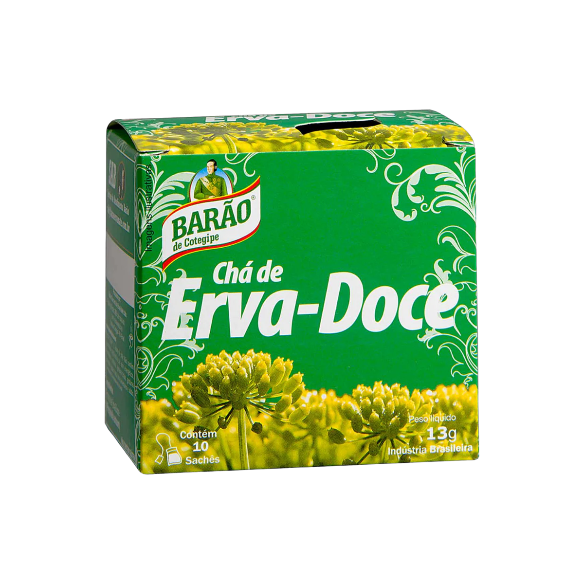 Chá de Erva Doce 10 Sachês Barão de Cotegipe 13g