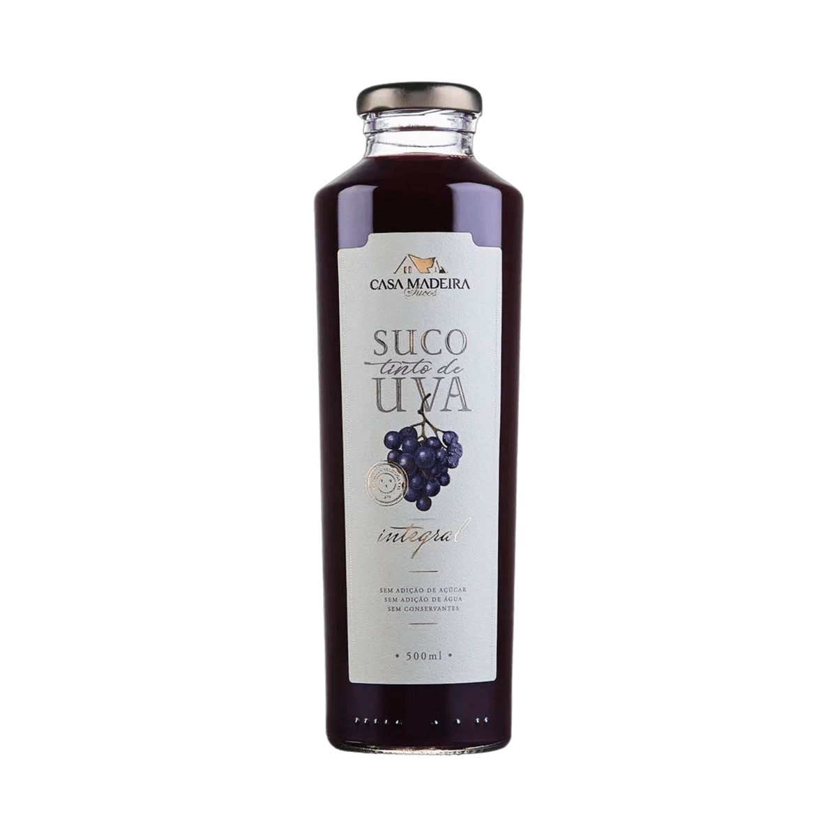 Suco de Uva Casa Madeira Tinto Integral 500 ml