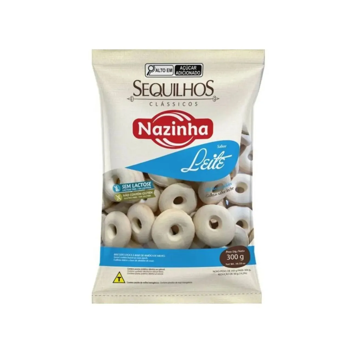 Biscoito Sequilhos Leite Nazinha 100g