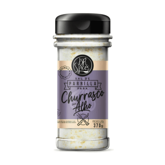 Sal de Parrilla com Alho BR Spices 370g