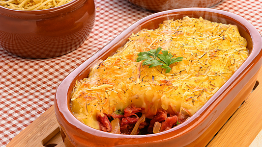 Receita: Escondidinho de Carne Seca com Mandioca