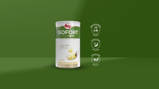 Conheces o Isofort Plant Amendoim Moído? Sabor de paçoca, saúde elevada e proteína premium.
