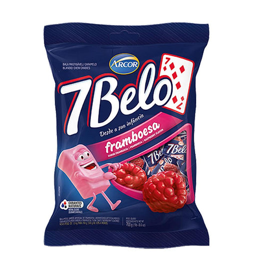 7 Belo Framboesa 100g - Chocolates e Guloseimas brasileiro Mercadim