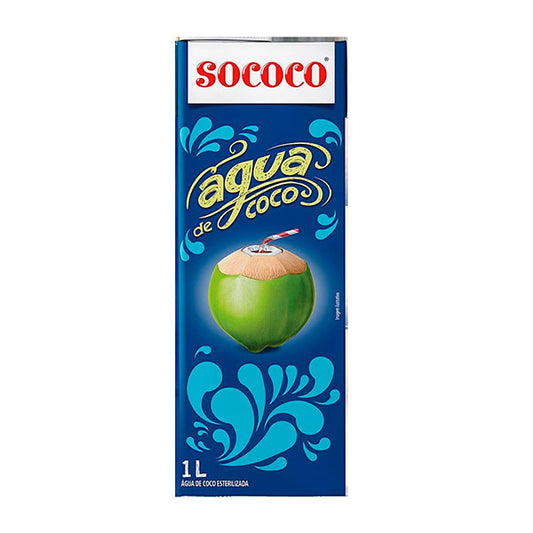 Água de Coco Sococo 1L - Bebidas brasileiro Mercadim