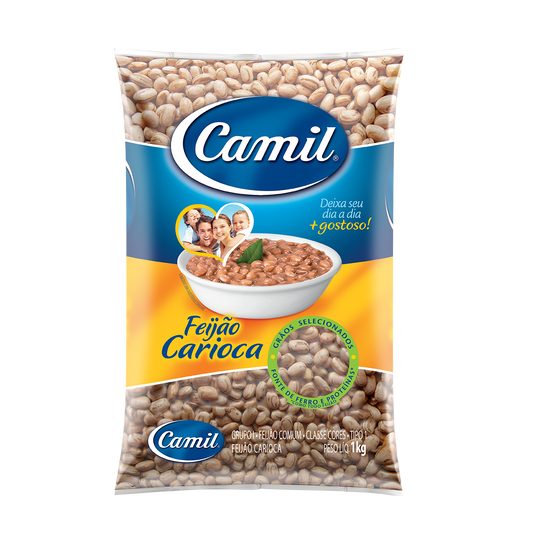 Feijão Carioca Camil 1kg