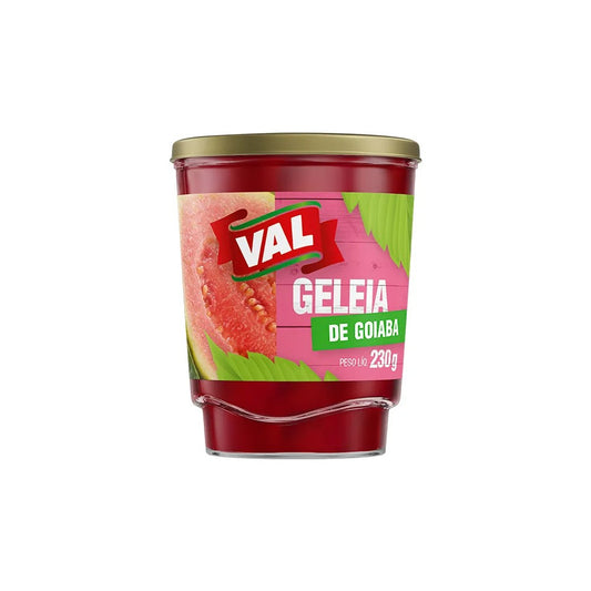 Geléia de Goiaba Val 230gr - Geleias e Doces brasileiro Mercadim