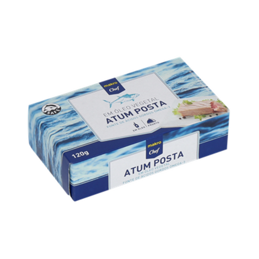 Atum Posta em Óleo Vegetal Metro Chef 120g