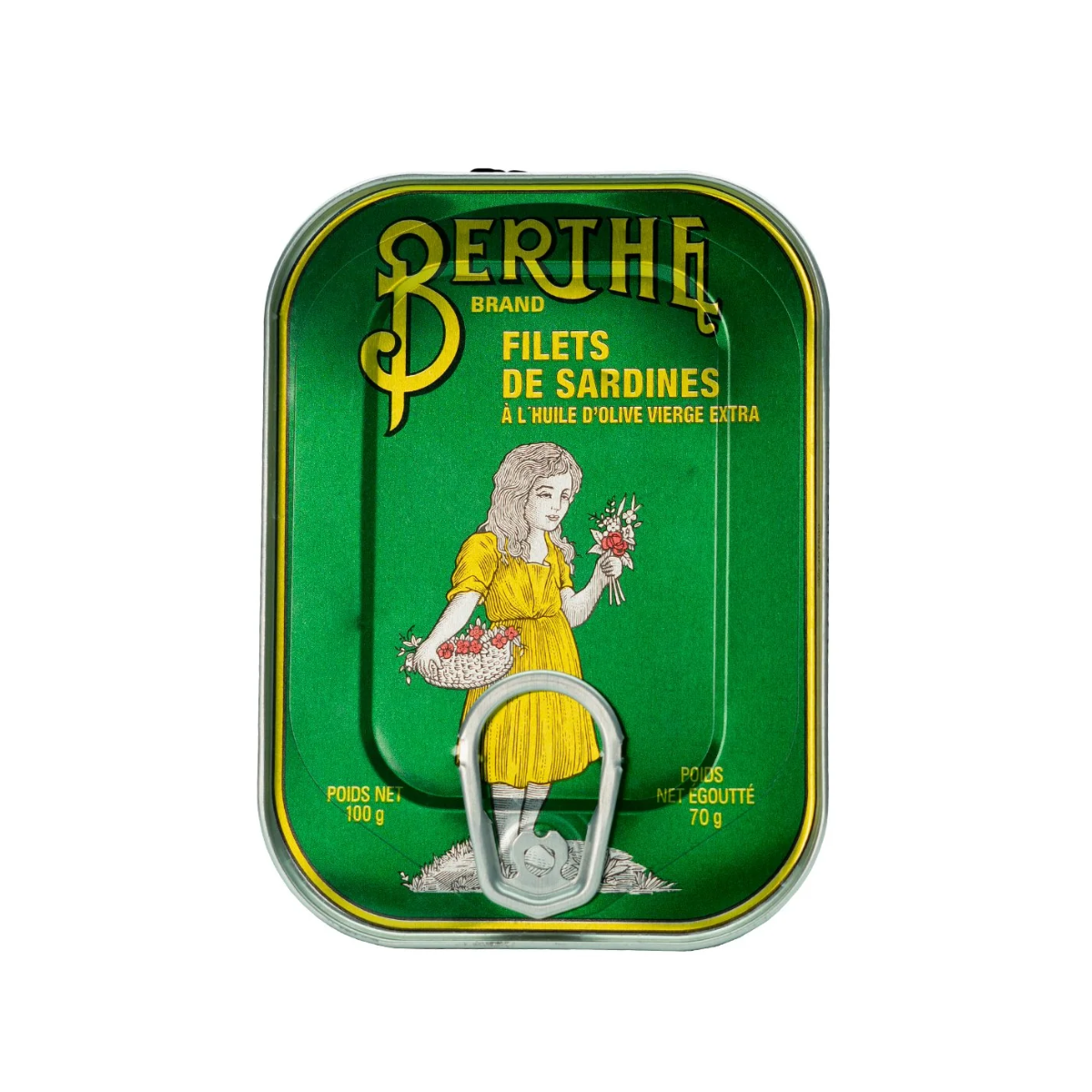 Filetes de Sardinha em Azeite Extra Virgem Berthe 100g