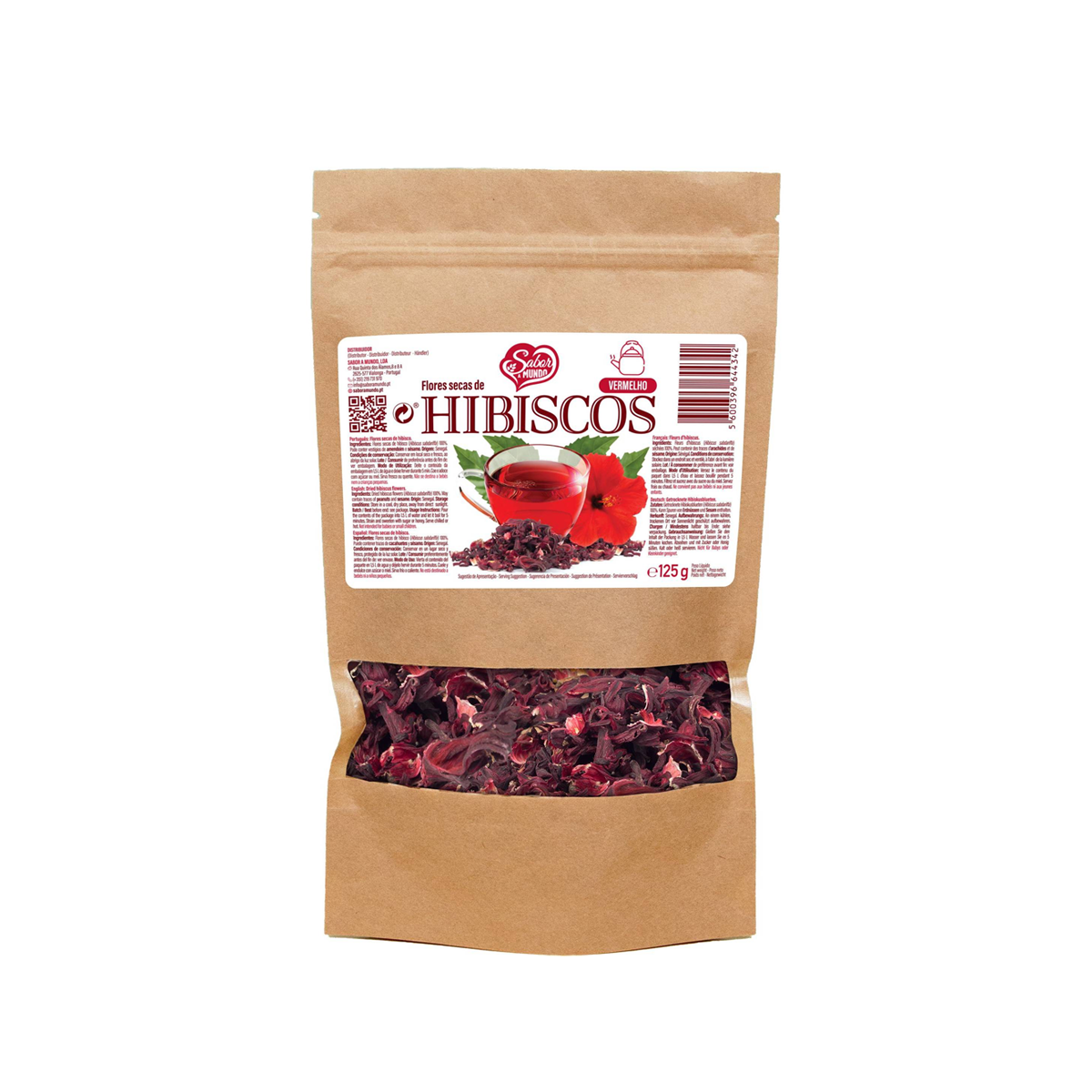 Infusão Flor de Hibisco Sabor a Mundo 125g