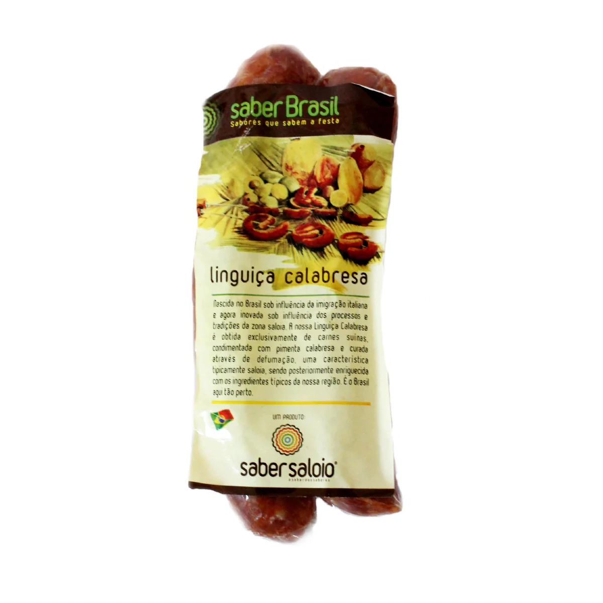 Linguiça Calabresa Saber Brasil 350g