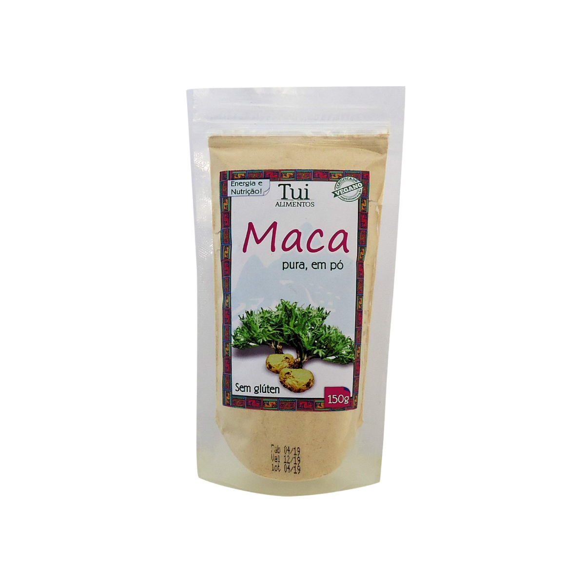 Maca Peruana Pura em Pó Tui Alimentos 150g