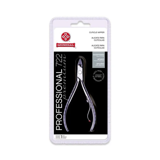 Alicate de Cutícula Mundial Profissional 722 – Aço Inox