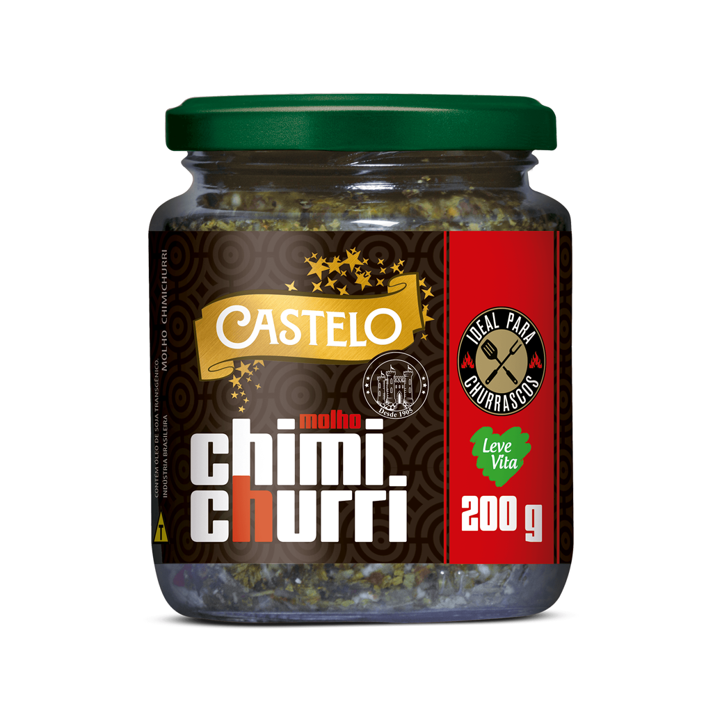 Molho Chimichurri Castelo Leve Vita 200g