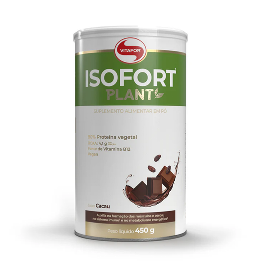 Isofort Plant Vitafor 450g - Sabor Cacau