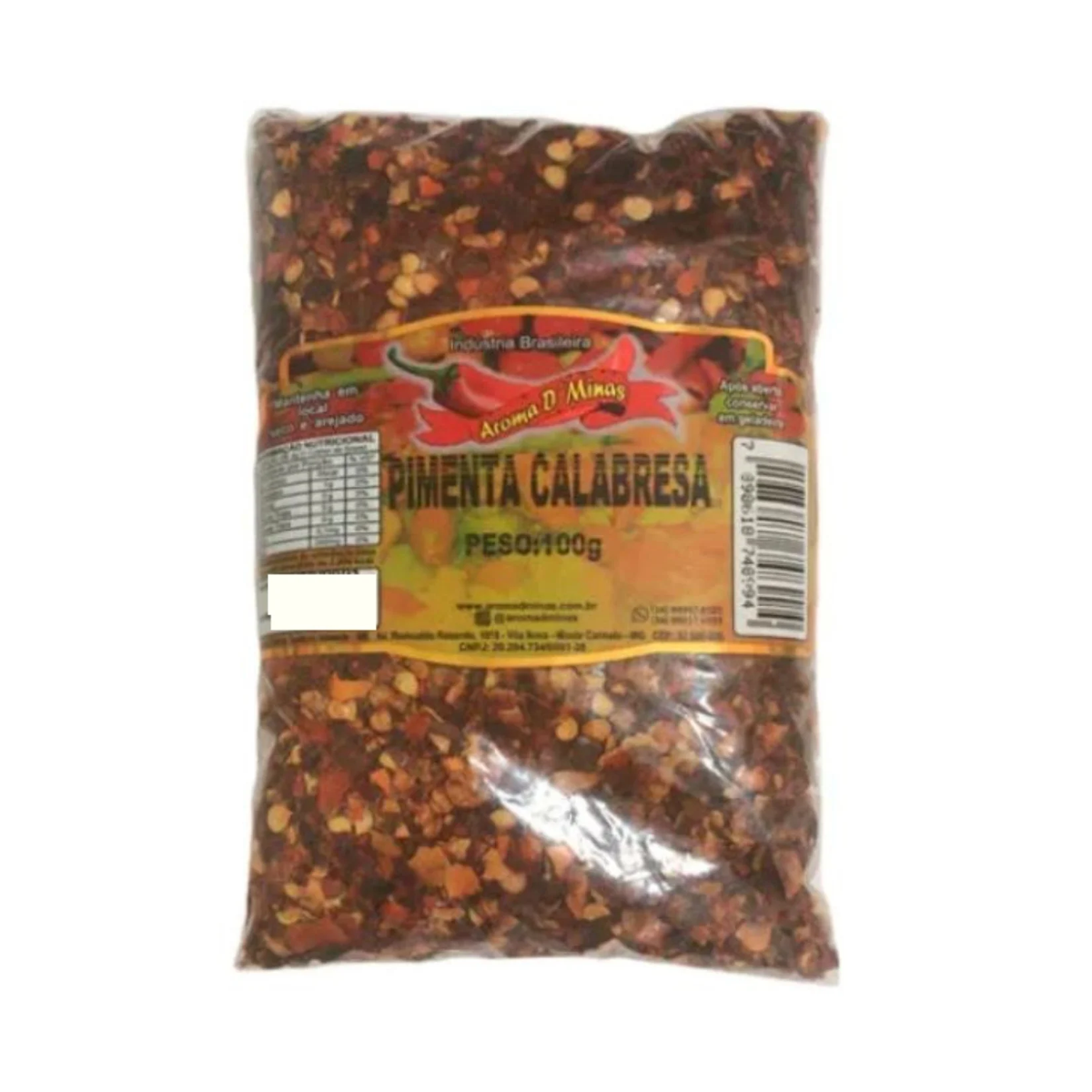 Tempero Pimenta Calabresa Aroma D'Minas  100g
