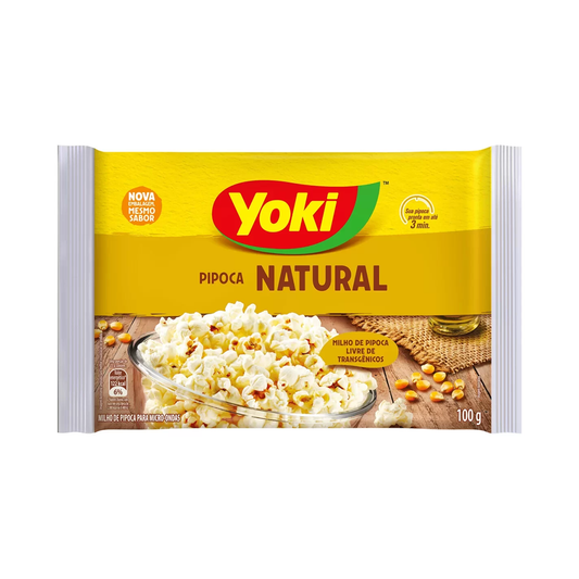 Pipoca de Micro-ondas Yoki Natura