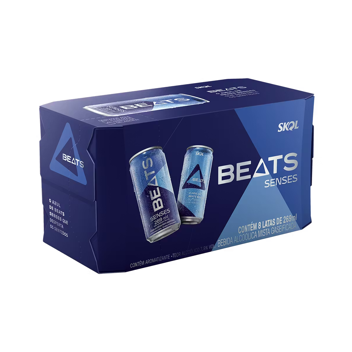 Skol Beats Senses 269ml - Pack de 8 unidades