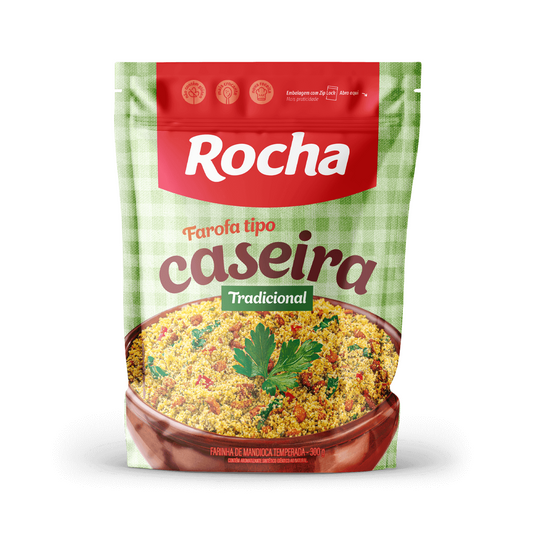 Farofa Caseira Tradicional Rocha 300g