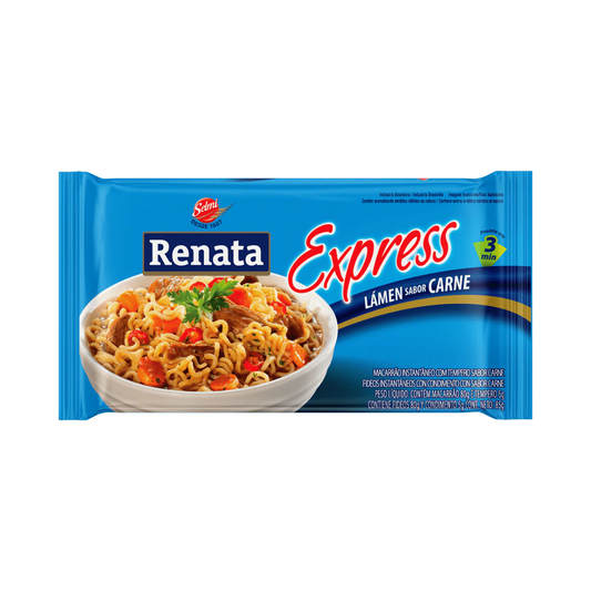 Macarrão Instantâneo Renata – Sabor Carne (80g)