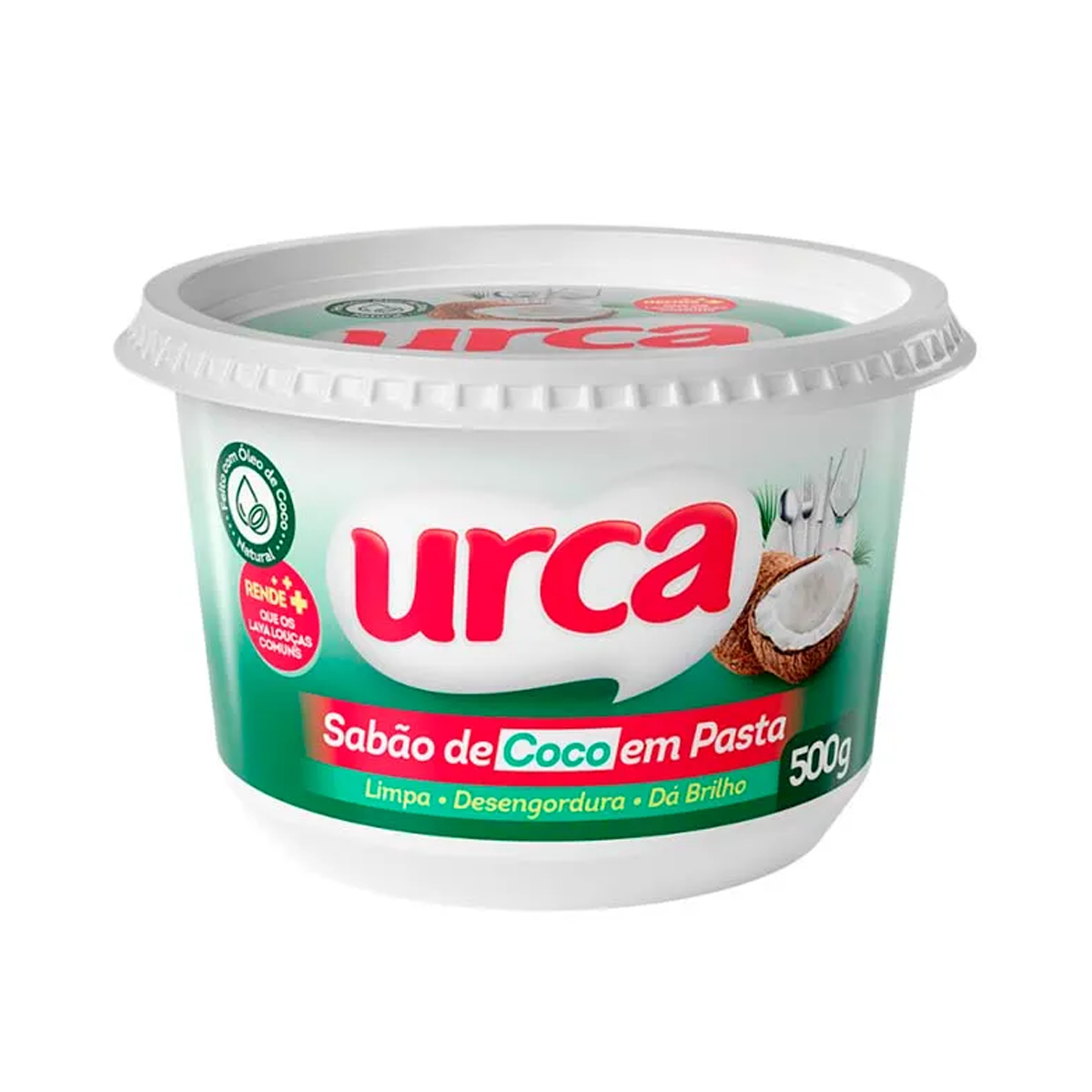 Sabão de Coco em Pasta Urca  500g