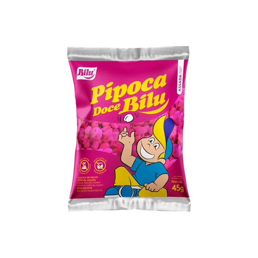 Pipoca Doce Tradicional - Bilu 45g
