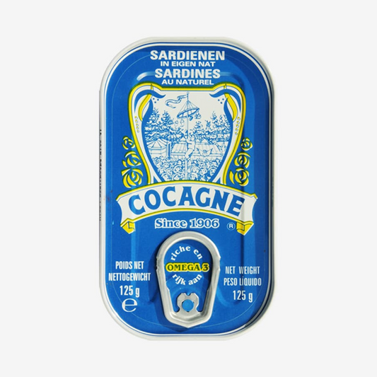 Sardinha ao Natural Cocagne 125g