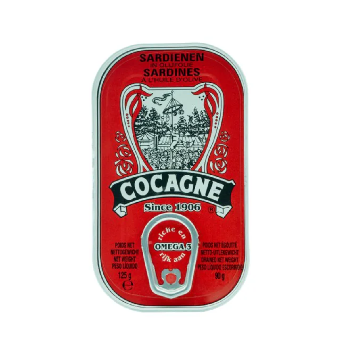 Sardinhas no Azeite de Oliva Cocagne 125g