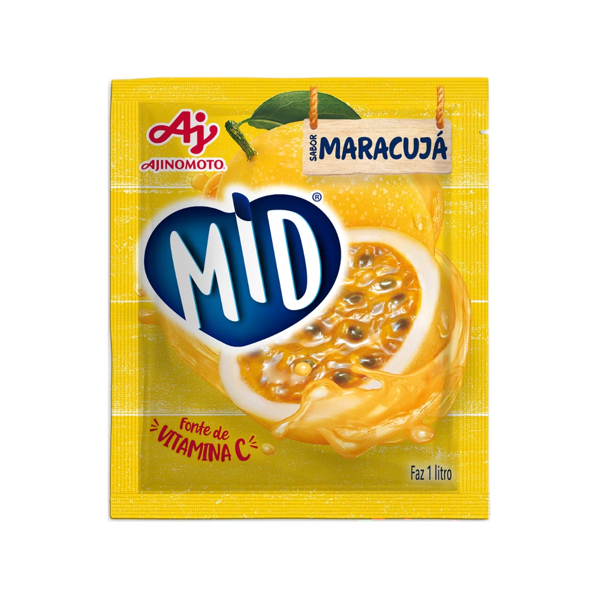 Suco em Pó MID – Maracujá 20g