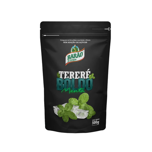 Erva-Mate Tereré Menta e Boldo Barão 500g