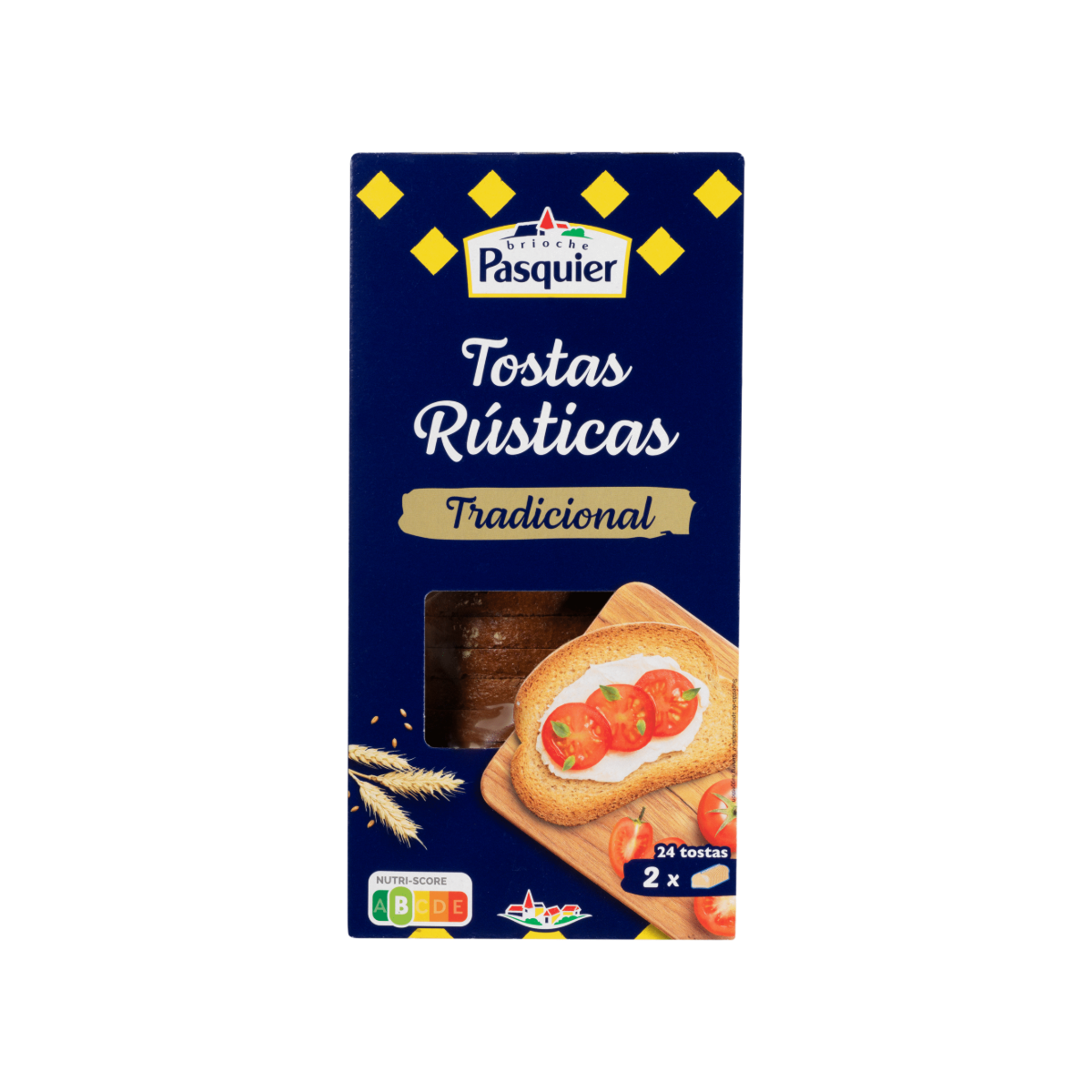 Tostas Rústicas Tradicional Brioche Pasquier 240g