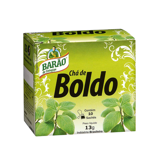 Chá de Boldo 10 Sachês Barão de Cotegipe