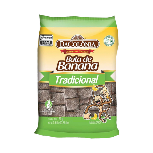 Bala de Banana DaColônia 160g