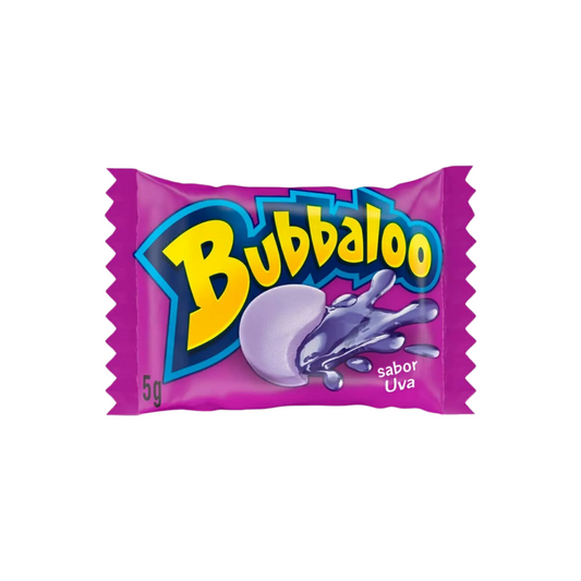 Chiclete Bubbaloo Sabor Uva 5g