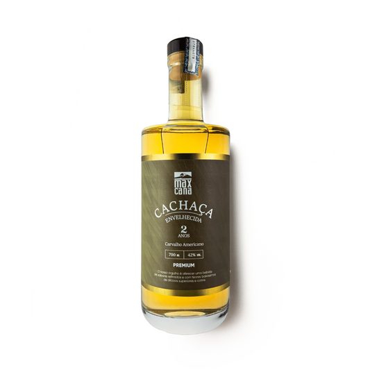 Cachaça Envelhecida 2 anos MaxCana 700ml