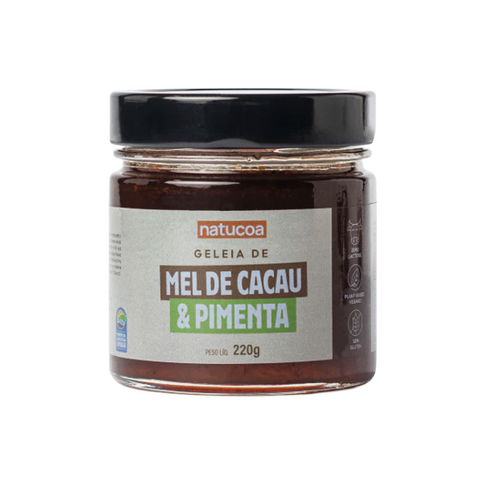 Geleia Natucoa de Mel de Cacau com Pimenta 220g