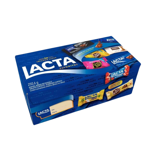 Caixa de Bombom Lacta Favoritos 250,6g