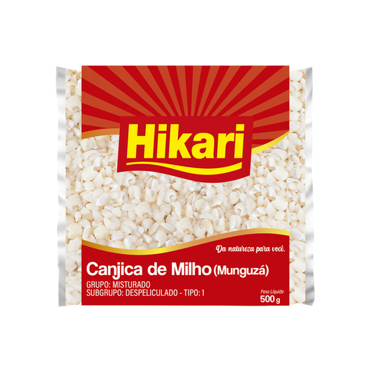 Canjica de Milho Branca Hikari 500g