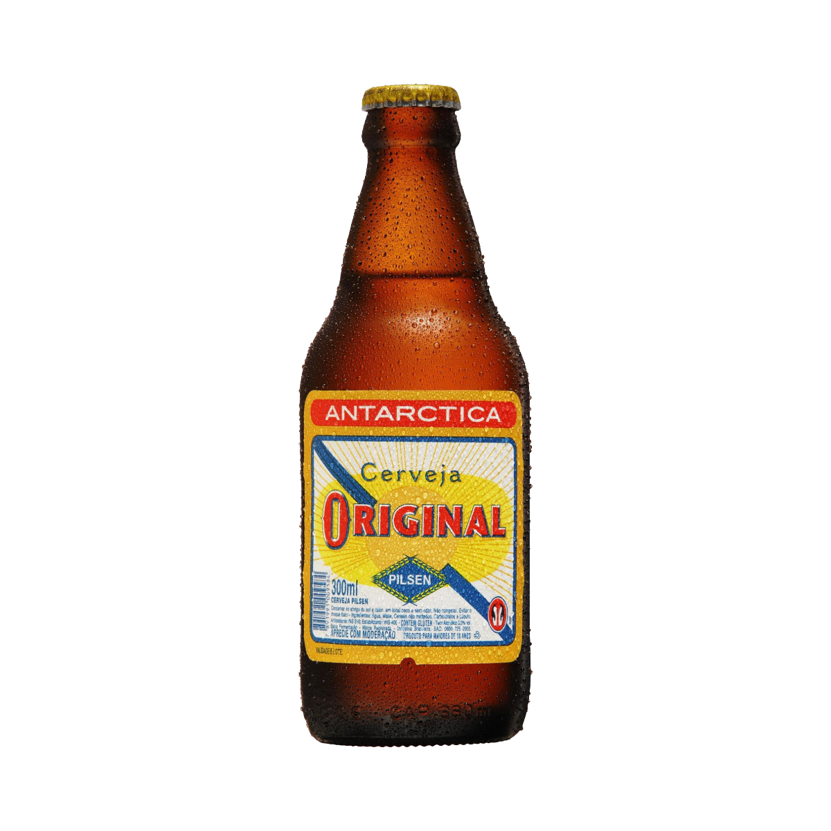 Cerveja Antártica Original Garrafa 300ml