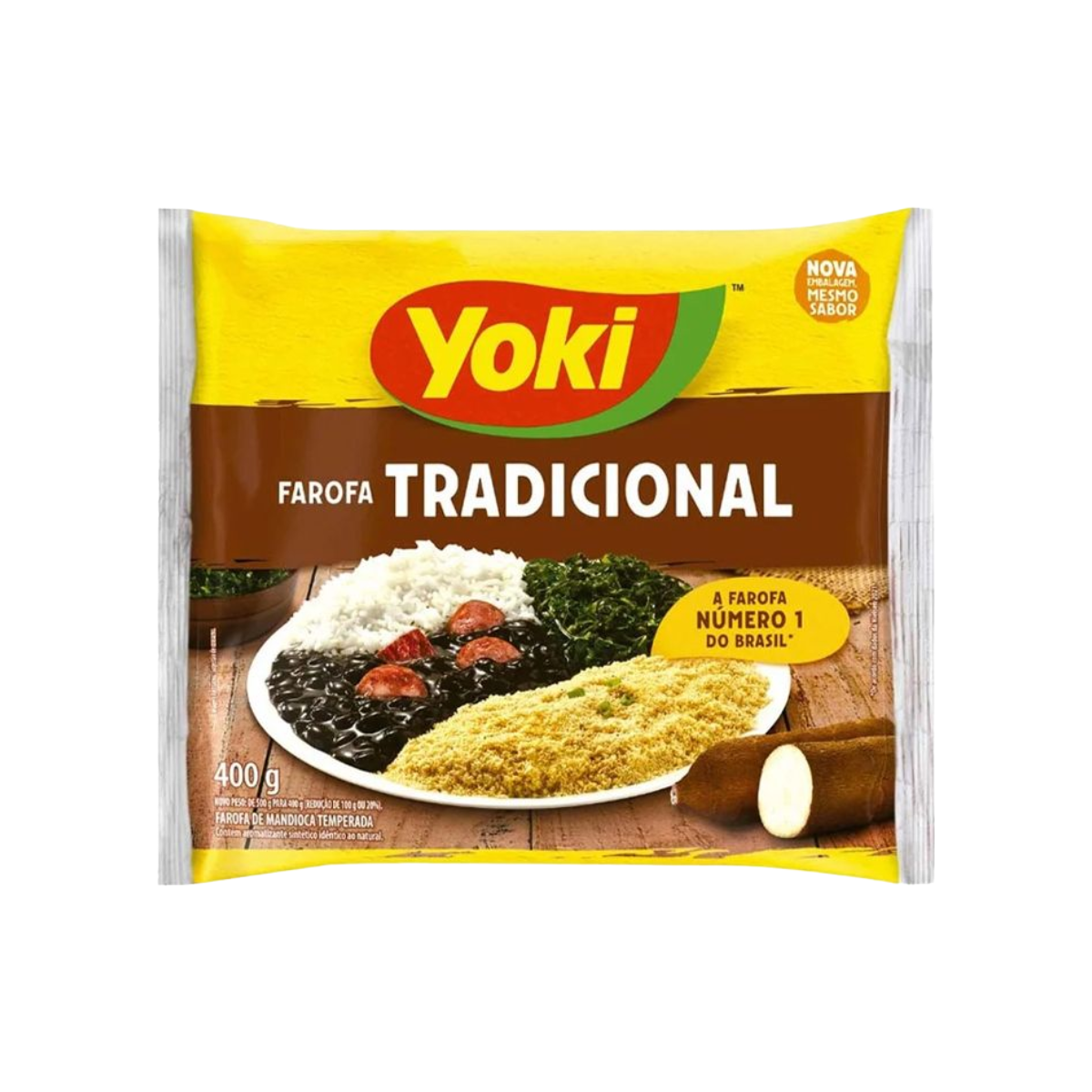 Yoki Farofa Tradicional Yoki 400g | Mercadim