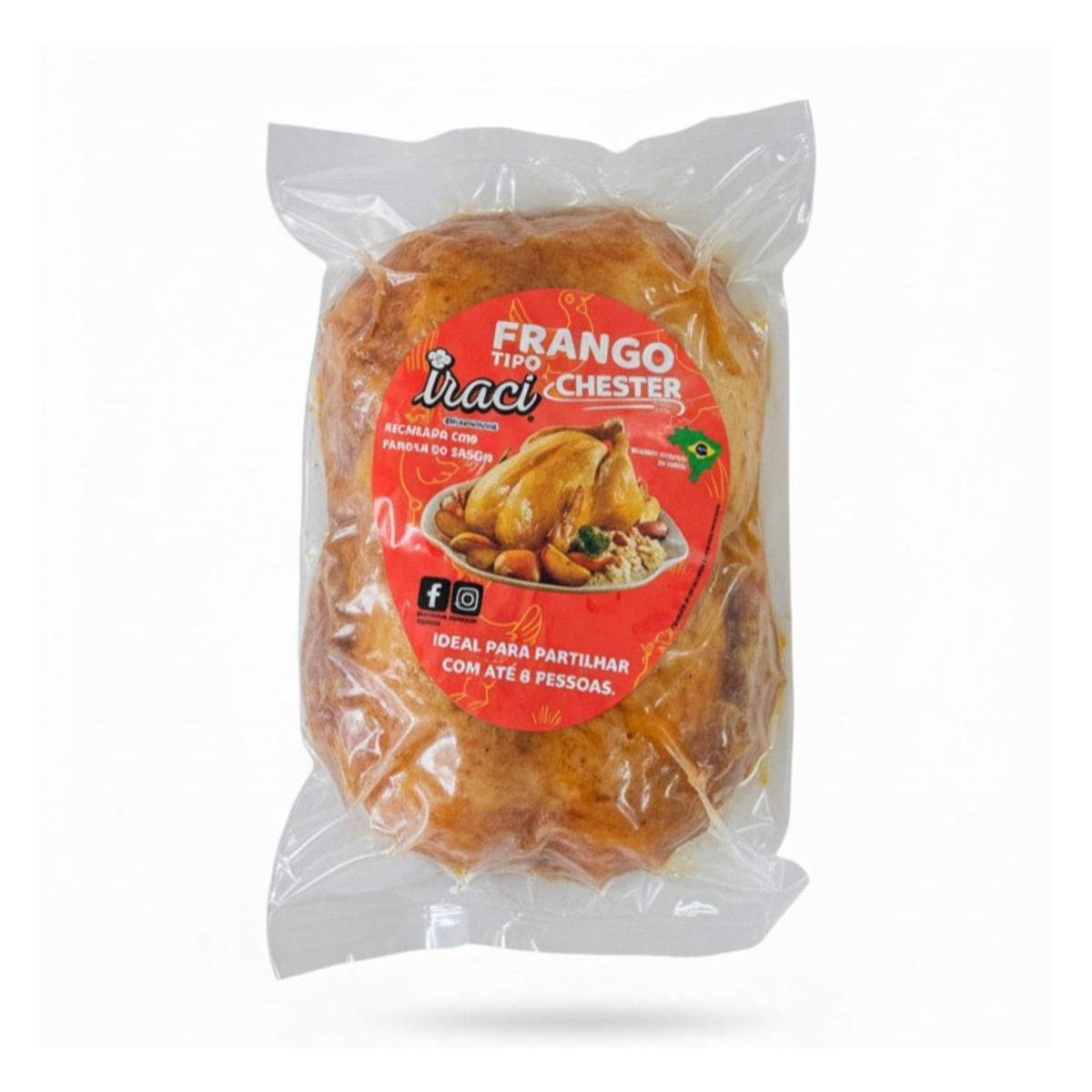 Frango tipo Chester Iraci 3,175Kg - Serve 8 Pessoas