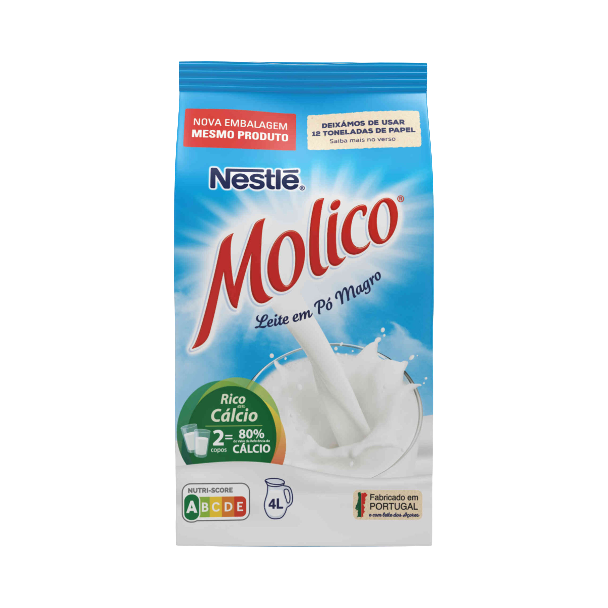 Leite em Pó Magro Molico 380g