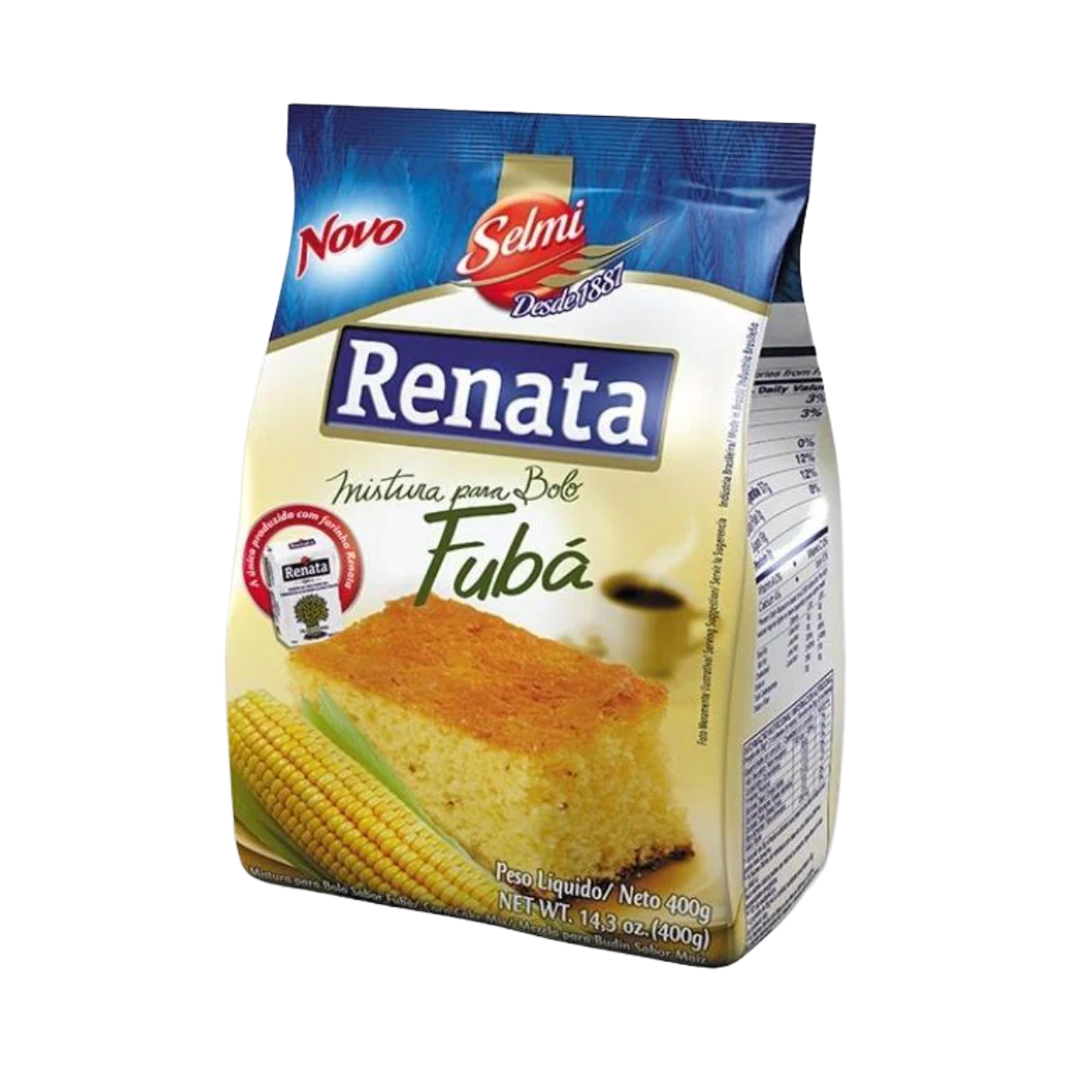 Mistura para Bolo de Fubá Renata 400g
