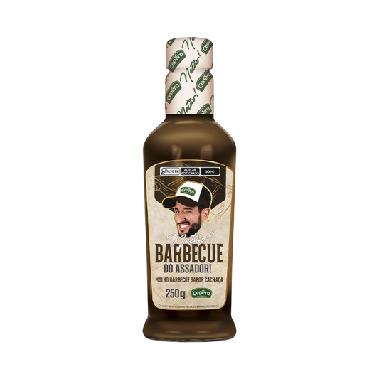Molho Barbecue do Assador Sabor Cachaça Cepêra 250g