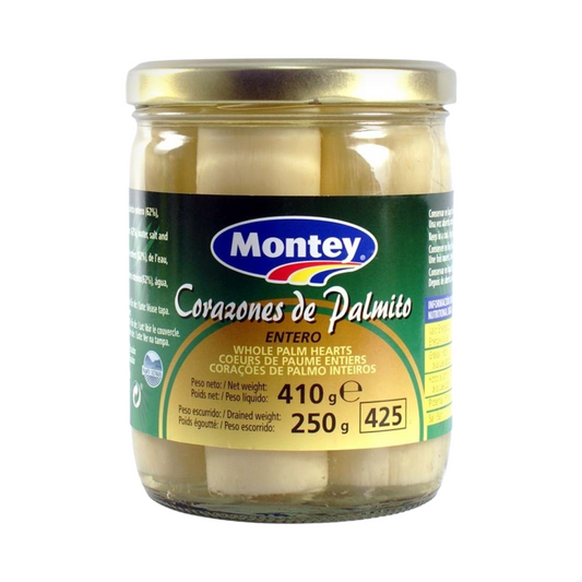 Palmito Inteiros Montey 410g