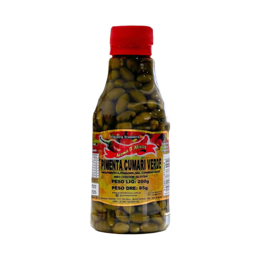 Pimenta Cumari Verde Aroma D'Minas 200g
