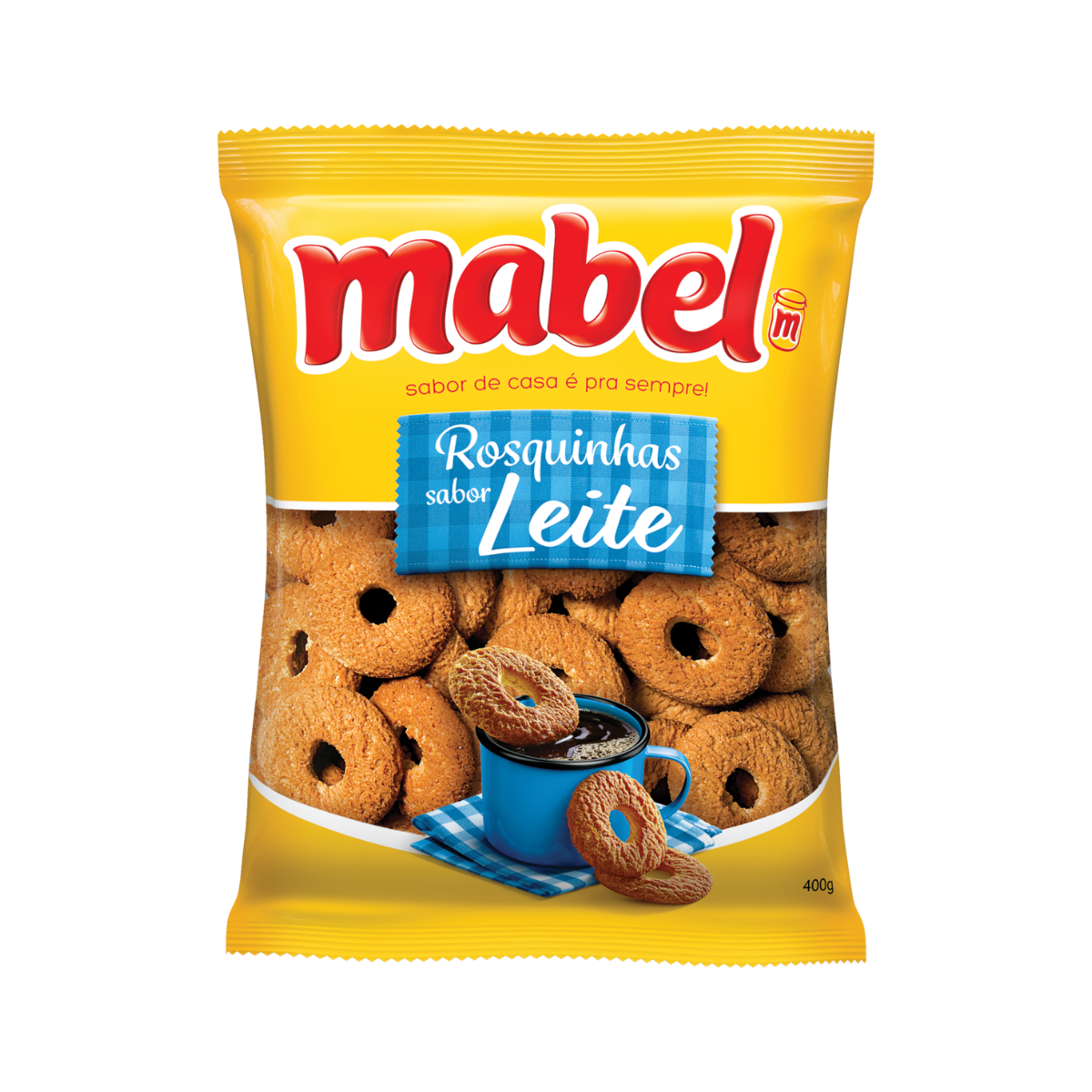 Rosquinhas Sabor Leite Mabel 400g
