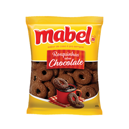 Rosquinhas Sabor Chocolate Mabel 350g