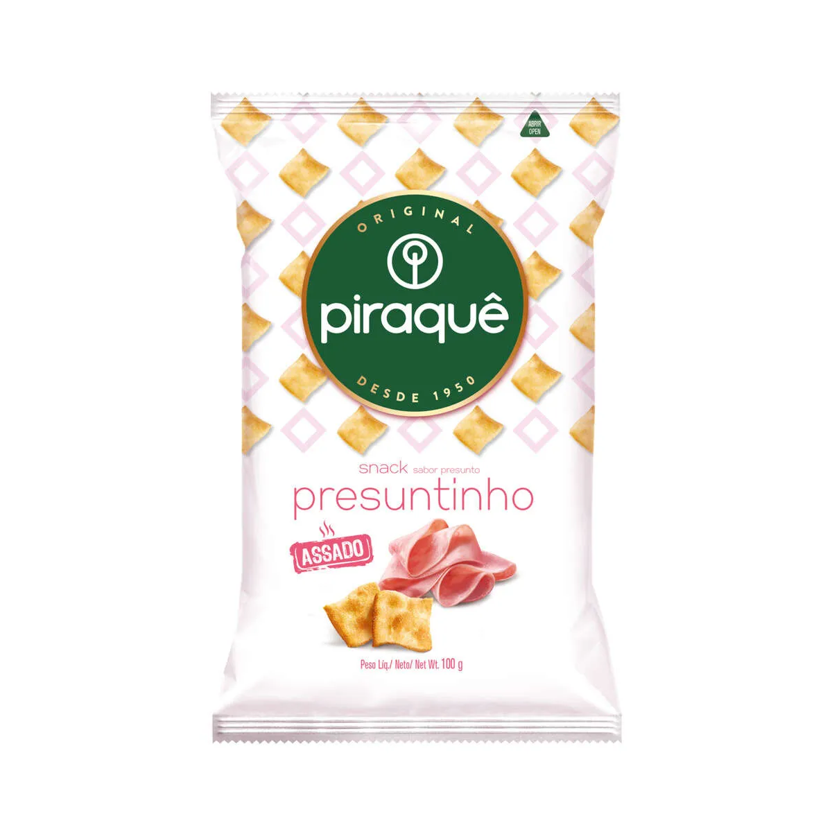 Biscoito Piraquê Presuntinho 100g