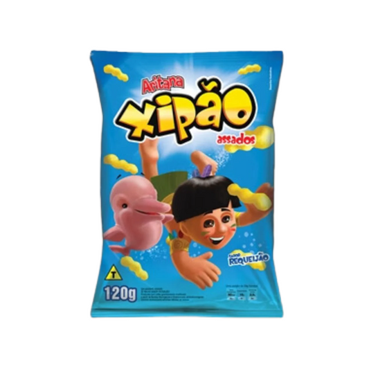 Salgadinho Xipão Sabor Requeijão Aritana 120g